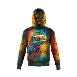 Bluza kangurka sportowa z kapturem unisex wygodna FA CHAMELEON. Bluzy z kapturem JUST HERO, uniwersalny, bez wzorów, z dzianiny, z kapturem, na fitness i siłownię. Za 179.00 zł.