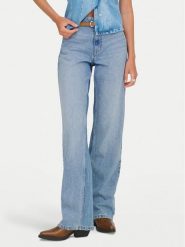 ONLY Jeansy Maddie 15361576 Niebieski Wide Leg. Niebieskie jeansy ONLY, l, bez wzorów, z bawełny. Za 189.99 zł.
