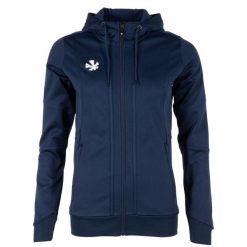 Damska bluza dresowa zapinana na zamek z kapturem Reece Australia Cleve TTS. Niebieskie bluzy z kapturem REECE, l, bez wzorów, z dresówki, z kapturem, na fitness i siłownię. Za 280.50 zł.
