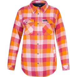 Damska koszula z długim rękawem Rafiki Mojarra. Brązowe koszule RAFIKI, bez wzorów, eleganckie, bez kołnierzyka, bez ramiączek. W wyprzedaży za 447.10 zł.