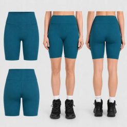 SPODENKI DAMSKIE 4F LEGGINSY KRÓTKIE KOLARKI KRÓTKIE KOLOR ZIELONY. Zielone legginsy sportowe 4f, na lato, l, bez wzorów, z materiału, do biegania. Za 99.99 zł.