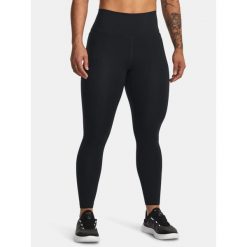 Legginsy treningowe damskie Under Armour Meridian Ankle Leg. Czarne legginsy Under Armour, bez wzorów. Za 239.99 zł.