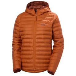 Damska kurtka z kapturem Helly Hansen Sirdal. Brązowe kurtki Helly Hansen, xl, bez wzorów, z materiału, z kapturem. Za 645.00 zł.