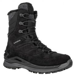 Buty trekkingowe damskie Lowa Calceta Evo Gtx. Czarne buty trekkingowe Lowa, z materiału, za kostkę, bez zapięcia. Za 1,038.00 zł.