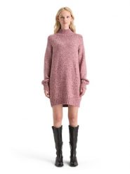 Scotch & Soda Sukienka dzianinowa w kolorze szaroróżowym rozmiar: S. Różowe sukienki Scotch & Soda, s, bez wzorów, z dzianiny, bez kołnierzyka, bez ramiączek, mini. Za 251.53 zł.