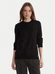 Artigli Sweter ACMA002801 Czarny Regular Fit. Czarne swetry Artigli, m, bez wzorów, z syntetyku, bez ramiączek. Za 289.99 zł.
