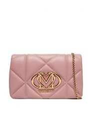 LOVE MOSCHINO Torebka JC4043PP0OLC0600 Różowy. Czerwone kopertówki Love Moschino, bez wzorów, ze skóry, wizytowe, bez dodatków. Za 789.99 zł.