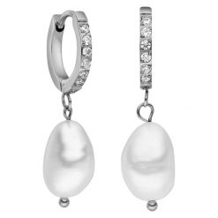 Purelei Purelei Kolczyki Malahi 1 ct Damski. Białe kolczyki Purelei, z cyrkonią, pozłacane. Za 162.69 zł.