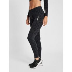 Damskie bezszwowe legginsy mid-rise Hummel Mt Pi. Czarne legginsy Hummel, bez wzorów, sportowe. Za 148.50 zł.