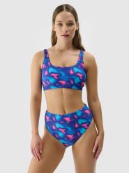 4F Dół od bikini damski - multikolor XL. Bikini 4f, bez wzorów, z elastanu, wakacyjne. Za 59.99 zł.