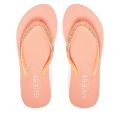 Japonki Guess. Brązowe japonki Guess, z aplikacjami. Za 119.99 zł.