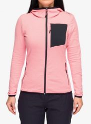 Bluza rozpinana damska CMP Solvixa. Czerwone bluzy CMP, m, bez wzorów, z elastanu, bez ramiączek, bez kaptura. Za 269.49 zł.