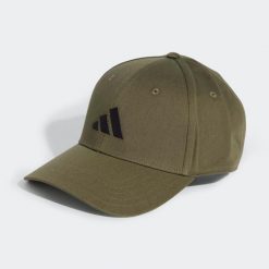 Czapka z daszkiem ADIDAS. Czapki z daszkiem adidas, bez wzorów, z bawełny, sportowe. Za 89.99 zł.