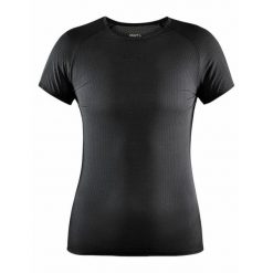 Koszulka damska Craft Pro Dry Nanoweight. Czarne bielizna termoaktywna damska Craft, bez wzorów, bez ramiączek. Za 170.00 zł.