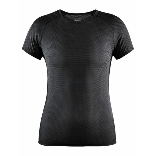 Koszulka damska Craft Pro Dry Nanoweight. Czarne bielizna termoaktywna damska Craft, bez wzorów, bez ramiączek. Za 170.00 zł.