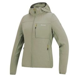 Damska bluza polarowa z kapturem i zamkiem błyskawicznym Kemilia. Brązowe bluzy z kapturem Regatta, bez wzorów, z elastanu, z kapturem. Za 229.99 zł.