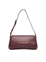 LOVE MOSCHINO Torebka JC4058PP1NLO0552 Bordowy. Czerwone torebki klasyczne Love Moschino, bez wzorów, ze skóry, bez dodatków. Za 479.99 zł.
