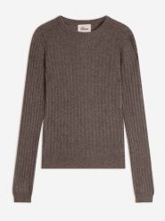 Just Cashmere Kaszmirowy sweter "Avana" w kolorze brązowym rozmiar: S. Brązowe swetry Just Cashmere, s, bez wzorów, z kaszmiru, bez ramiączek. Za 347.99 zł.