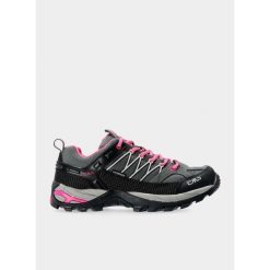 Buty turystyczne damskie CMP Rigel Low WP. Czerwone buty trekkingowe CMP, z gumy, bez zapięcia. Za 459.00 zł.