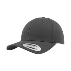 Klasyczna Czapka Snapback Z Zakrzywionym Daszkiem. Brązowe czapki z daszkiem FLEXFIT, bez wzorów, klasyczne. Za 67.99 zł.