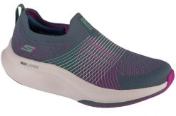 Buty sportowe Sneakersy damskie, Go Walk Max Walker - Sally. Fioletowe buty treningowe Skechers, bez wzorów, z materiału, przed kostkę, bez zapięcia, trekkingowe. Za 309.99 zł.