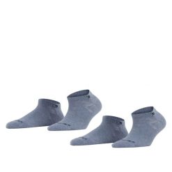 Krótkie skarpetki damskie Burlington Everyday (x2). Czarne skarpetki Falke, bez wzorów, z bawełny. Za 114.00 zł.