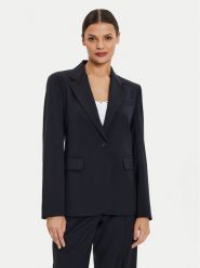 Weekend Max Mara Marynarka Lamine 2425046051 Granatowy Standard Fit. Niebieskie marynarki i żakiety Weekend Max Mara, bez wzorów, z wełny, bez ramiączek. Za 889.99 zł.