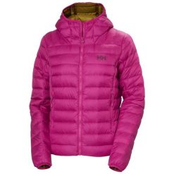 Damska kurtka z kapturem Helly Hansen Verglas 2.0. Czerwone kurtki Helly Hansen, bez wzorów, z puchu, eleganckie, z kapturem. W wyprzedaży za 878.45 zł.