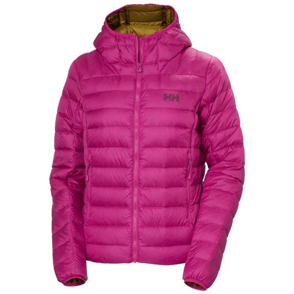 Damska kurtka z kapturem Helly Hansen Verglas 2.0. Czerwone kurtki Helly Hansen, bez wzorów, z puchu, eleganckie, z kapturem. W wyprzedaży za 1,066.00 zł.
