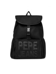 Pepe Jeans Plecak Gaetana PL0300064 Czarny. Czarne plecaki Pepe Jeans, bez wzorów, z jeansu, bez dodatków. Za 329.99 zł.