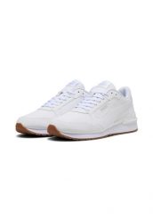 Buty sportowe Puma St Runner V4 L. Białe buty do biegania Puma, bez wzorów, ze skóry, bez zapięcia, do biegania. Za 311.00 zł.