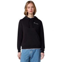 CHAMPION damska bluza z kapturem Hoodie Sweatshirt. Czarne bluzy z kapturem Champion, l, bez wzorów, z polaru, z kapturem. Za 190.99 zł.