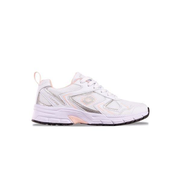 Buty damskie sportowe treningowe Lotto KITAURA. Białe buty treningowe Lotto, bez wzorów, bez zapięcia. W wyprzedaży za 139.00 zł.