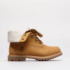Timberland AUTHENTICS FTW Trapery damskie. Brązowe botki Timberland, bez wzorów, biznesowe, bez obcasa, bez zapięcia. W wyprzedaży za 743.99 zł.