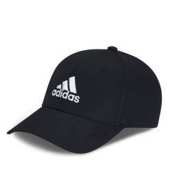 Czapka z daszkiem adidas. Czarne czapki z daszkiem adidas, bez wzorów. Za 59.99 zł.