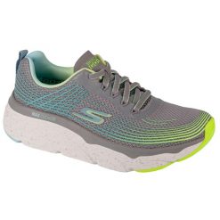 Buty do biegania damskie, Skechers Max Cushioning Elite - Galaxy Burst. Szare buty do biegania Skechers, bez wzorów, bez zapięcia, do biegania, skechers sport. Za 399.99 zł.