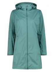 Cmp Parka softshellowa w kolorze turkusowym rozmiar: 42. Niebieskie płaszcze CMP, m, bez wzorów, sportowe, bez kaptura. Za 190.63 zł.