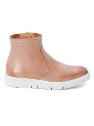 LLOYD Skórzane botki w kolorze jasnobrązowym rozmiar: 39. Brązowe botki Lloyd, bez wzorów, ze skóry, bez obcasa, bez zapięcia. Za 261.67 zł.