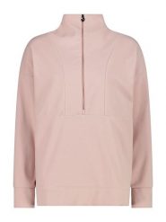 CMP Bluza polarowa w kolorze jasnoróżowym rozmiar: 40. Różowe bluzy bez kaptura CMP, bez wzorów, z materiału, bez kaptura. Za 205.93 zł.