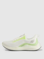 4F Buty treningowe STEP CONTROL 1.0 damskie - białe 37. Białe buty treningowe 4f, bez wzorów, bez zapięcia, na fitness i siłownię. Za 229.99 zł.