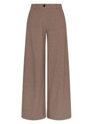 MOSS COPENHAGEN Spodnie "Darina" w kolorze brązowym rozmiar: XL. Brązowe spodnie materiałowe Moss Copenhagen, bez wzorów, z materiału, z podwyższonym stanem. Za 230.53 zł.