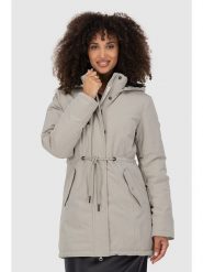 Alife and kickin Parka "KierseyAK" w kolorze beżowym rozmiar: L. Brązowe płaszcze Alife and Kickin, l, bez wzorów, bez kaptura. Za 361.02 zł.
