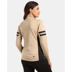 Bluza damska Kilpi Junie. Brązowe bluzy Kilpi, na zimę, m, bez wzorów, eleganckie, bez ramiączek, bez kaptura. Za 292.95 zł.