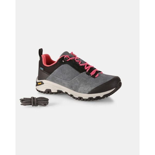 Buty trekkingowe Kilpi Anak Low WP-U. Szare buty trekkingowe Kilpi, z nylonu, bez zapięcia. Za 835.17 zł.