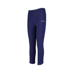 Legginsy damskie DIADORA L. 7/8 STC LEGGINGS BE ONE W. Czarne legginsy Diadora, bez wzorów, z bawełny, biznesowe. Za 79.99 zł.