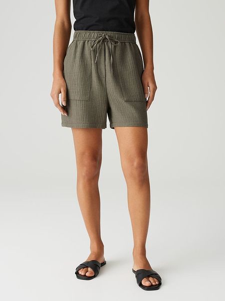OPUS Szorty w kolorze khaki rozmiar: 44. Brązowe szorty Opus, bez wzorów. Za 169.95 zł.