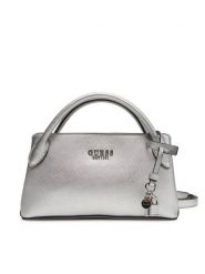 Guess Torebka HWZM96 43050 Srebrny. Szare torebki klasyczne Guess, z aplikacjami, ze skóry, bez dodatków. Za 349.99 zł.