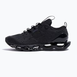 Buty do biegania Mizuno Wave Prophecy 13.2. Czarne buty do biegania Mizuno, bez wzorów, z materiału, bez zapięcia, do biegania, mizuno wave. Za 699.99 zł.