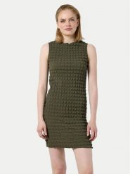 Noisy May Sukienka codzienna Zahara 27029921 Zielony Slim Fit. Zielone sukienki Noisy May, na co dzień, s, bez wzorów, z syntetyku, bez kołnierzyka, bez ramiączek, proste. Za 69.99 zł.