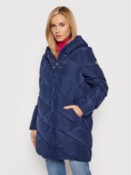 EA7 Emporio Armani Płaszcz zimowy 6KTL10 TN8AZ 1554 Granatowy Regular Fit. Niebieskie kurtki EA7 Emporio Armani, na zimę, xs, bez wzorów, z syntetyku, bez kaptura. Za 1,489.00 zł.